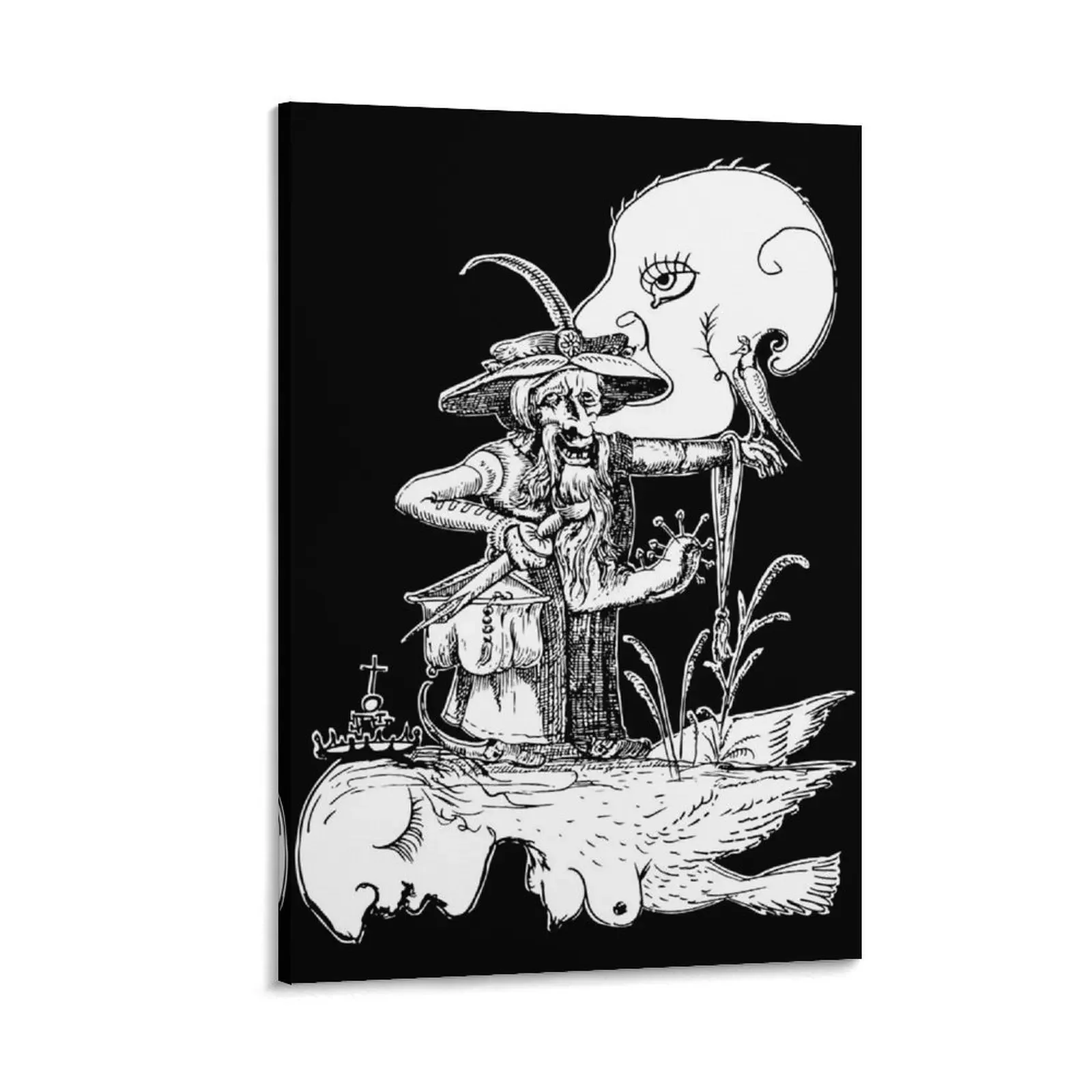 Les Songes Drolatiques de Pantagruel 5 by S.Dalì Canvas Painting Picture on the wall bedroom decor modern home decoration
Les Songes Drolatiques de Pantagruel 5 by S.Dalì Canvas Painting Picture on the wall bedroom decor modern home decoration