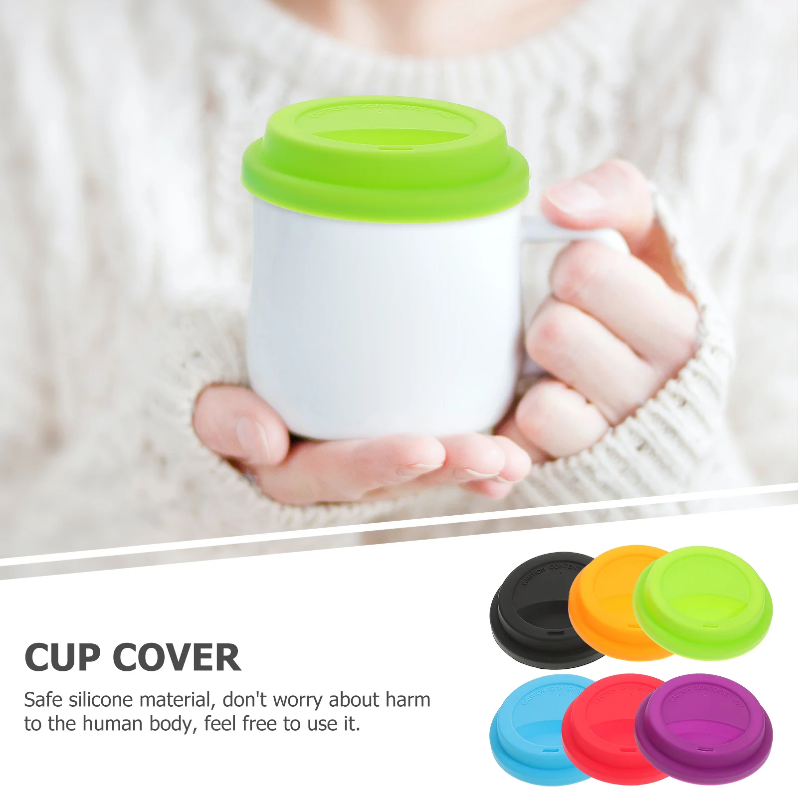 6Pcs Silicone Cup Covers Multipurpose Leakproof Heat-Resistant Mug Lids for Cups Small Bowls Silicone Bottle Cover
6Pcs Silicone Cup Covers Multipurpose Leakproof Heat-Resistant Mug Lids for Cups Small Bowls Silicone Bottle Cover