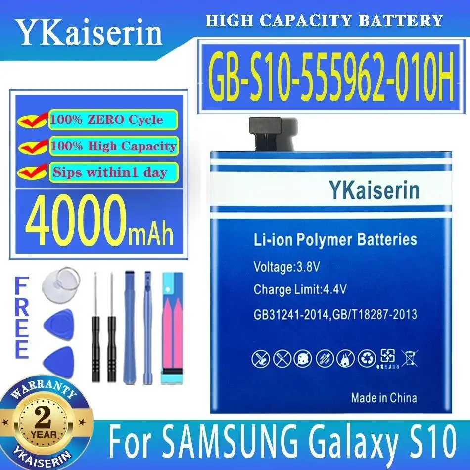 Аккумулятор для мобильного телефона GB-S10-555962-010H 4000 мАч для Samsung Galaxy S10, японская версия
Аккумулятор для мобильного телефона GB-S10-555962-010H 4000 мАч для Samsung Galaxy S10, японская версия
