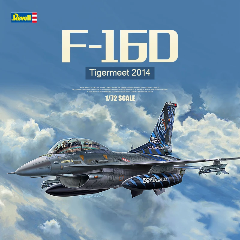 Revell Plastic Assembled Aircraft Model Kit 03844 Lockheed Martin F-16D Tigermeet 2014 1/72
Revell Plastic Assembled Aircraft Model Kit 03844 Lockheed Martin F-16D Tigermeet 2014 1/72