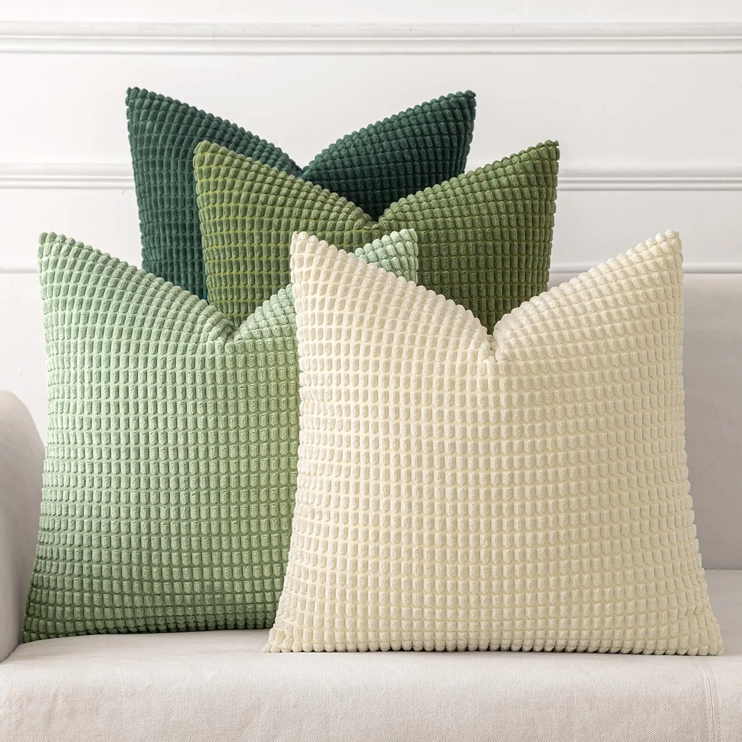 Natural Green Pillow Covers 18X18 H Set Of 4 Modern Nordic Neutral Throw Pillows Forest Inspired Soft Corduroy Couch
Natural Green Pillow Covers 18X18 H Set Of 4 Modern Nordic Neutral Throw Pillows Forest Inspired Soft Corduroy Couch