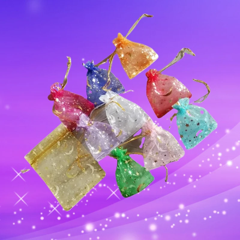 1000pcs Designer Stars Moon Organza Drawstring Pouch Gift Bag Wedding Party Favors Christmas Sachet Packaging Displays Wholesale
1000pcs Designer Stars Moon Organza Drawstring Pouch Gift Bag Wedding Party Favors Christmas Sachet Packaging Displays Wholesale