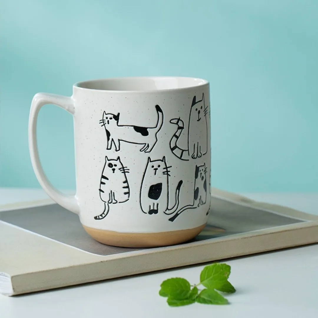 1PC creative cute Korean wind cat large-capacity ceramic cups household mug breakfast milk cups coffee cups juice cups.
1PC creative cute Korean wind cat large-capacity ceramic cups household mug breakfast milk cups coffee cups juice cups.