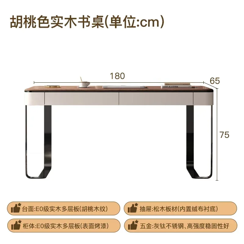 Итальянский письменный стол из цельного дерева, роскошный дизайнерский кабинет, письменный стол премиум-класса из орехового дерева в стиле ретро
Итальянский письменный стол из цельного дерева, роскошный дизайнерский кабинет, письменный стол премиум-класса из орехового дерева в стиле ретро