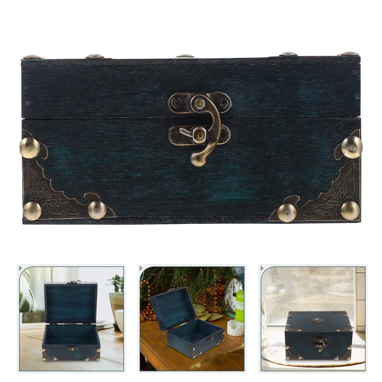 Vintage Jewelry Box Wooden Trinket Storage Case Retro Decorative Organizer for Necklace Bracelet Ring Holder Gift Container
Vintage Jewelry Box Wooden Trinket Storage Case Retro Decorative Organizer for Necklace Bracelet Ring Holder Gift Container