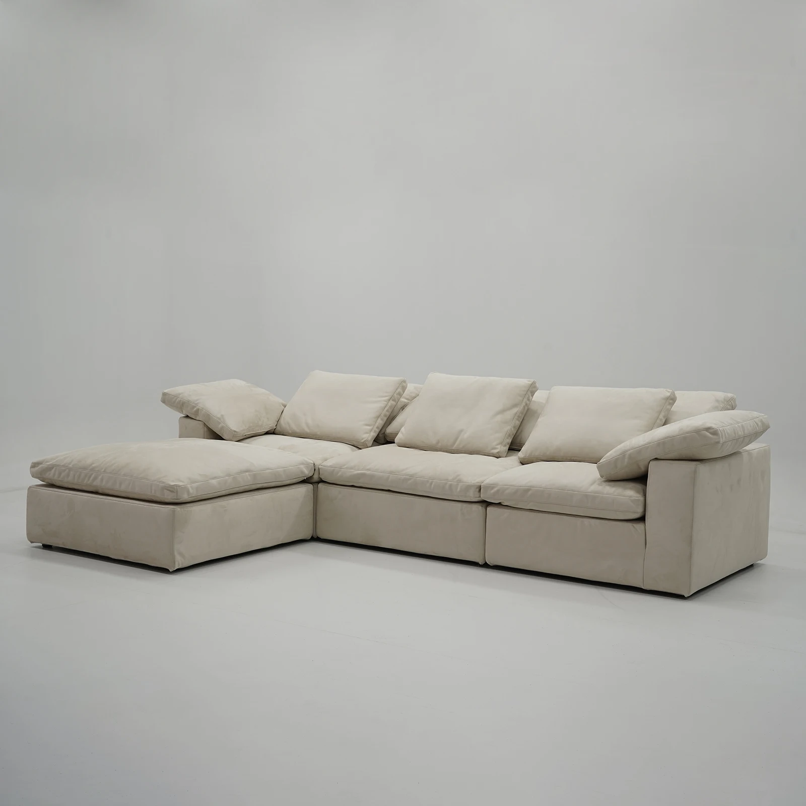 #L Shaped Sectional Sofa With Ottoman Modern Velvet Modular Couch for Living Room
#L Shaped Sectional Sofa With Ottoman Modern Velvet Modular Couch for Living Room