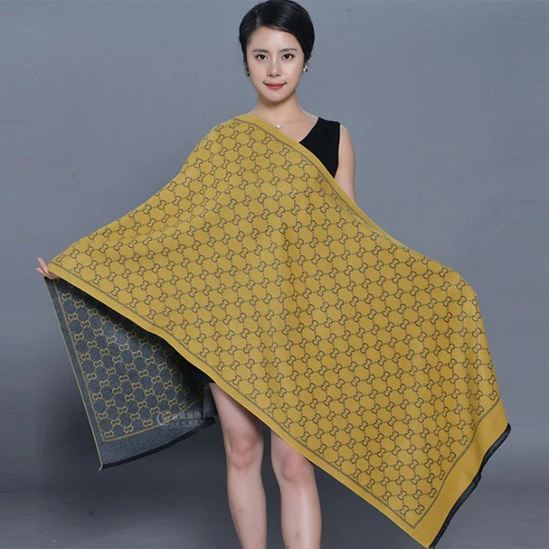 Geometric Patterns Black/Yellow 4 Colors Female Cashmere Long Scarf Fashion Women’s Winter Warm Bandana Lady Shawl Wraps Pashmi
Geometric Patterns Black/Yellow 4 Colors Female Cashmere Long Scarf Fashion Women’s Winter Warm Bandana Lady Shawl Wraps Pashmi