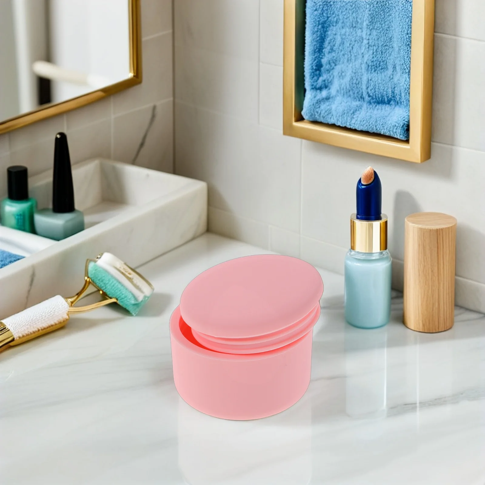 2 Pcs Travel Containers for Liquids Packaging Box Skin Care Silicone Jars Mini Small Makeup Case Empty Skincare Pink
2 Pcs Travel Containers for Liquids Packaging Box Skin Care Silicone Jars Mini Small Makeup Case Empty Skincare Pink