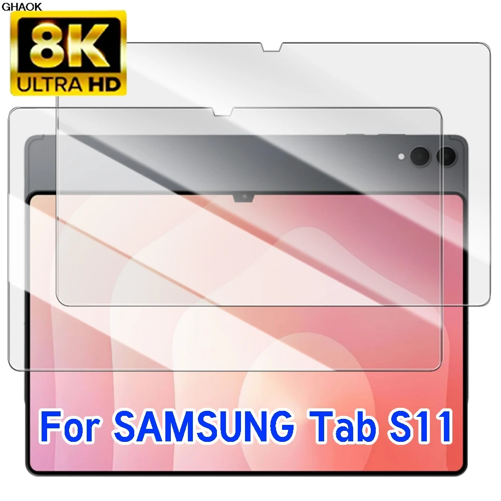 Tempered Glass Screen Protectors for Samsung Galaxy Tab S11 Ultra 11/14.6inch Anti-Scratch 9H Hardness Films for Samsung Tab S11
Tempered Glass Screen Protectors for Samsung Galaxy Tab S11 Ultra 11/14.6inch Anti-Scratch 9H Hardness Films for Samsung Tab S11