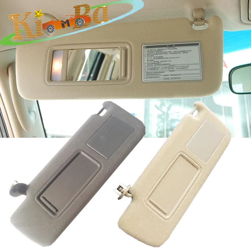 KIMBA For Land Cruiser PRADO LC120 2700 4000 2002 2003 2004 2005 2006 2008 2009 Car Inner Sunvisor Sun Visor Front Sunshield
KIMBA For Land Cruiser PRADO LC120 2700 4000 2002 2003 2004 2005 2006 2008 2009 Car Inner Sunvisor Sun Visor Front Sunshield