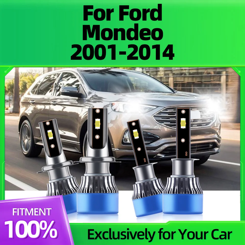 2/4Pcs 20000LM LED Headlight High Quality 80W Auto Car Bulb For Ford Mondeo 2001 2002 2003 2004 2005 2006 2007 2008 09-2014
2/4Pcs 20000LM LED Headlight High Quality 80W Auto Car Bulb For Ford Mondeo 2001 2002 2003 2004 2005 2006 2007 2008 09-2014