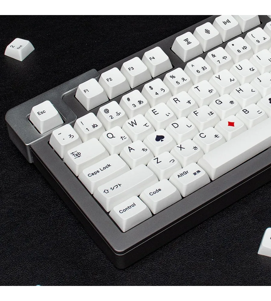 Minimalist white keycap Japanese PBT sublimation 126 keys for mechanical keyboard 64/87/104
Minimalist white keycap Japanese PBT sublimation 126 keys for mechanical keyboard 64/87/104