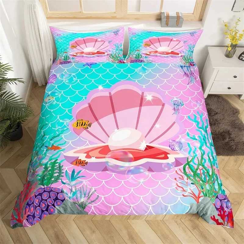 Комплект постельного белья Pearl Clam, морская звезда, медуза, король, пододеяльник из микрофибры, красочный риф, коралл, морские водоросли, пододеяльник для девочек и мальчиков
Комплект постельного белья Pearl Clam, морская звезда, медуза, король, пододеяльник из микрофибры, красочный риф, коралл, морские водоросли, пододеяльник для девочек и мальчиков