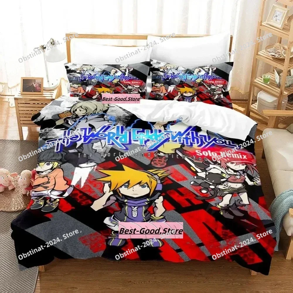 The World Ends With You Sakuraba Neku Bedding Set Cartoon Anime three-piece set Adult Kid Bedroom Duvetcover Sets 3D Kawaii Cool
The World Ends With You Sakuraba Neku Bedding Set Cartoon Anime three-piece set Adult Kid Bedroom Duvetcover Sets 3D Kawaii Cool