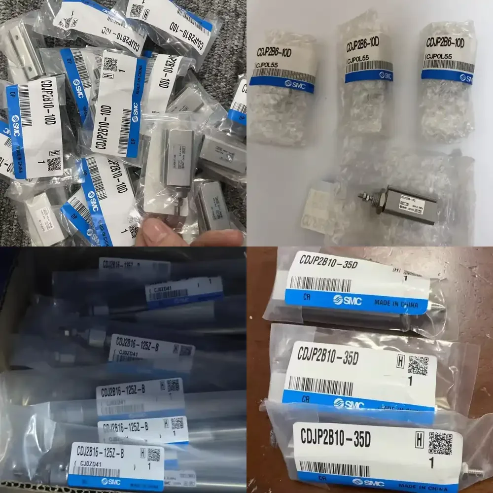 SMC Original Genuine CDJP2B10-35D/CDJP2B10-40D/CDJP2B10-5D/CDJP2B16-10D/CDJP2B16-15D Pin Cylinder Pneumatic Parts
SMC Original Genuine CDJP2B10-35D/CDJP2B10-40D/CDJP2B10-5D/CDJP2B16-10D/CDJP2B16-15D Pin Cylinder Pneumatic Parts