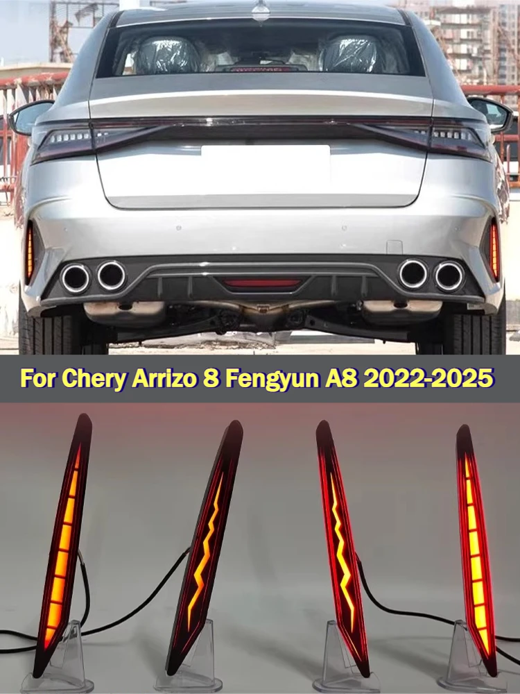 For Chery Arrizo 8 Fengyun A8 2022-2025 Car Rear Bumper Light Reflector Special Streamer Steering Driving Brake Pilot Lights
For Chery Arrizo 8 Fengyun A8 2022-2025 Car Rear Bumper Light Reflector Special Streamer Steering Driving Brake Pilot Lights