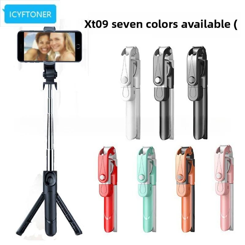 Icyftoner xt09 extended tripod portable Bluetooth remote control live streaming phone stand
Icyftoner xt09 extended tripod portable Bluetooth remote control live streaming phone stand