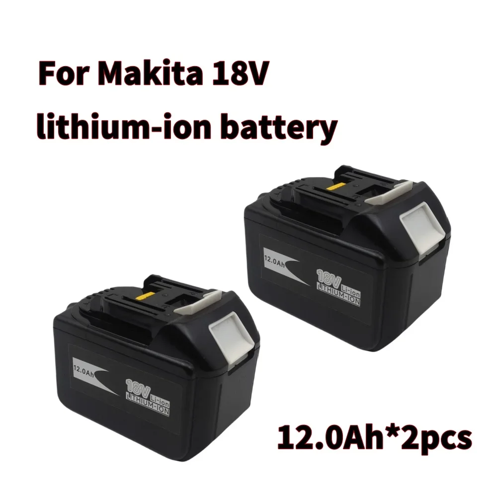 12.0Ah-18V lithium-ion replacement battery, suitable for Makita LXT400, BL1860B, BL1860 and BL1850 series power tools
12.0Ah-18V lithium-ion replacement battery, suitable for Makita LXT400, BL1860B, BL1860 and BL1850 series power tools