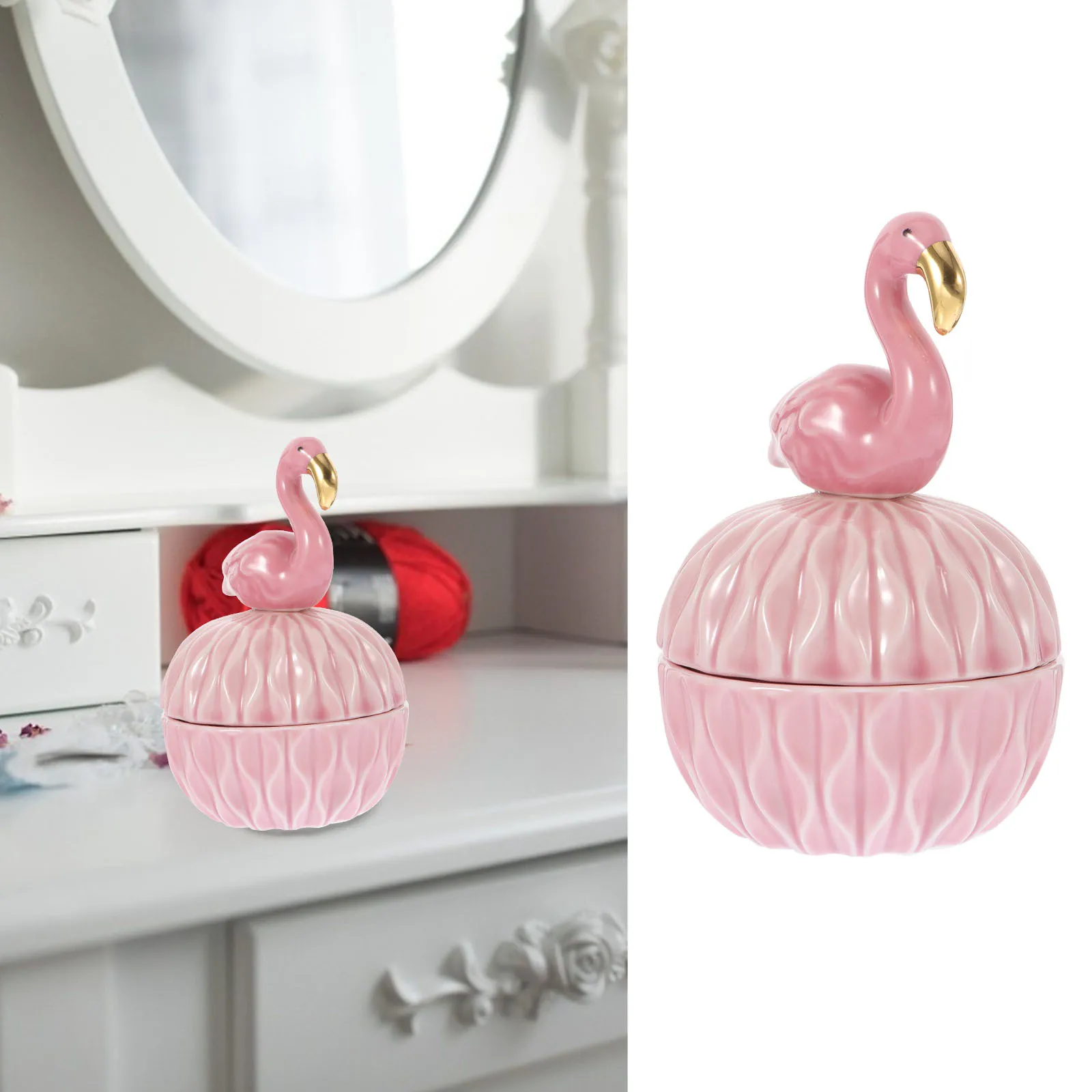 2Pcs Ceramic Jewelry Holder Exquisite Cartoon for Small Gifts Necklace Earring Storage Festival Present Desktop
2Pcs Ceramic Jewelry Holder Exquisite Cartoon for Small Gifts Necklace Earring Storage Festival Present Desktop