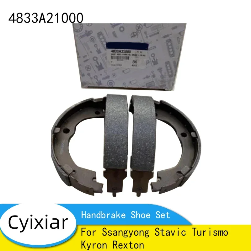 Brand New Genuine Handbrake Shoe Set for Ssangyong Stavic Turismo Kyron Rexton 4833A21000
Brand New Genuine Handbrake Shoe Set for Ssangyong Stavic Turismo Kyron Rexton 4833A21000