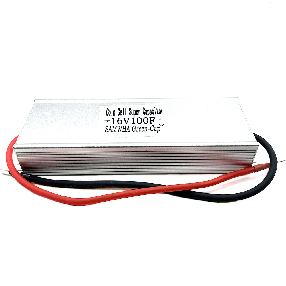 SAMWHA Green-Cap 16V100F Автомобильный выпрямительный модуль 2,7V600F с кабелями для комплекта зажигания Резервный источник питания большой емкости
SAMWHA Green-Cap 16V100F Автомобильный выпрямительный модуль 2,7V600F с кабелями для комплекта зажигания Резервный источник питания большой емкости