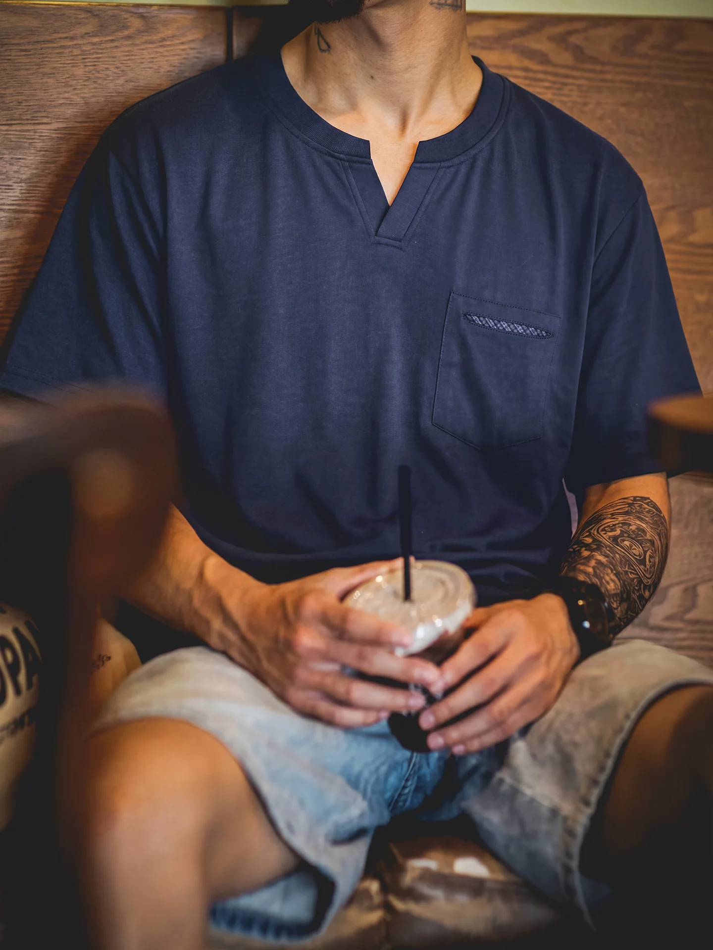American Retro Short Sleeve T-Shirt Men's Summer New Loose Modal Cotton Cool Feeling Half Sleeve V-neck Casual Top
American Retro Short Sleeve T-Shirt Men's Summer New Loose Modal Cotton Cool Feeling Half Sleeve V-neck Casual Top