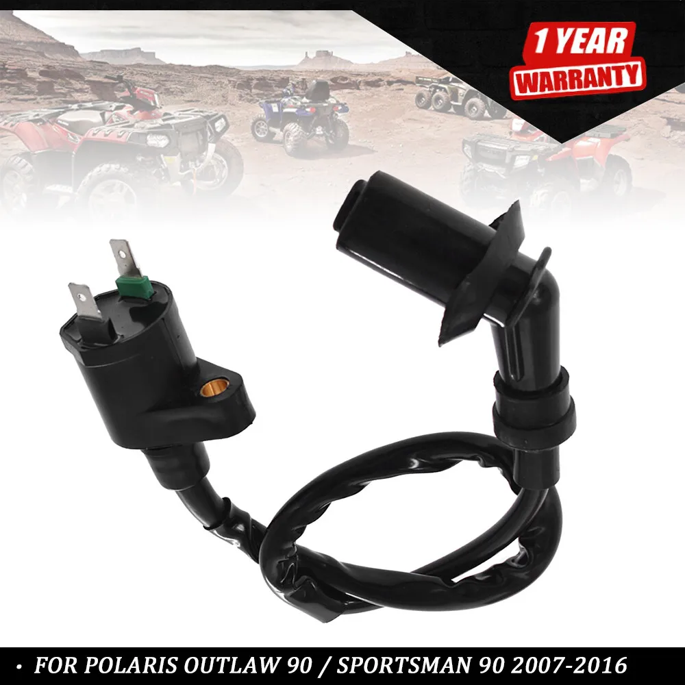 Ignition Coil For Polaris Outlaw 50 / 90 Predator 50 / RZR170 (2007-2015)
Ignition Coil For Polaris Outlaw 50 / 90 Predator 50 / RZR170 (2007-2015)