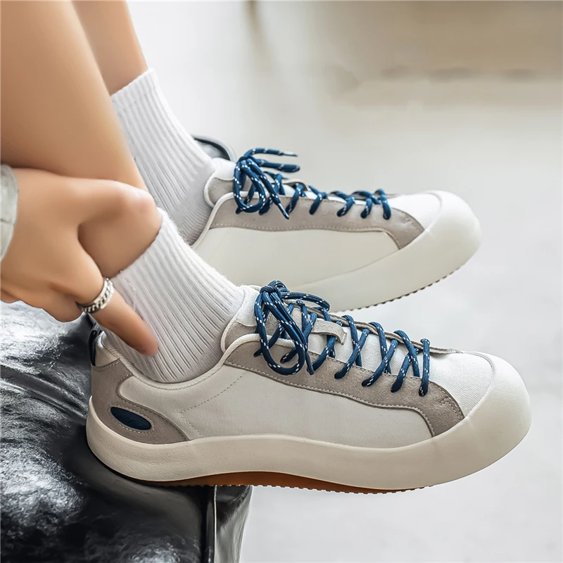 Summer Fashion Breathable Vulcanize Shoes Rubber Flats Outdoor Autumn Casual Man Shoes Men Canvas Shoes Casual Lace Up Sneakers
Summer Fashion Breathable Vulcanize Shoes Rubber Flats Outdoor Autumn Casual Man Shoes Men Canvas Shoes Casual Lace Up Sneakers