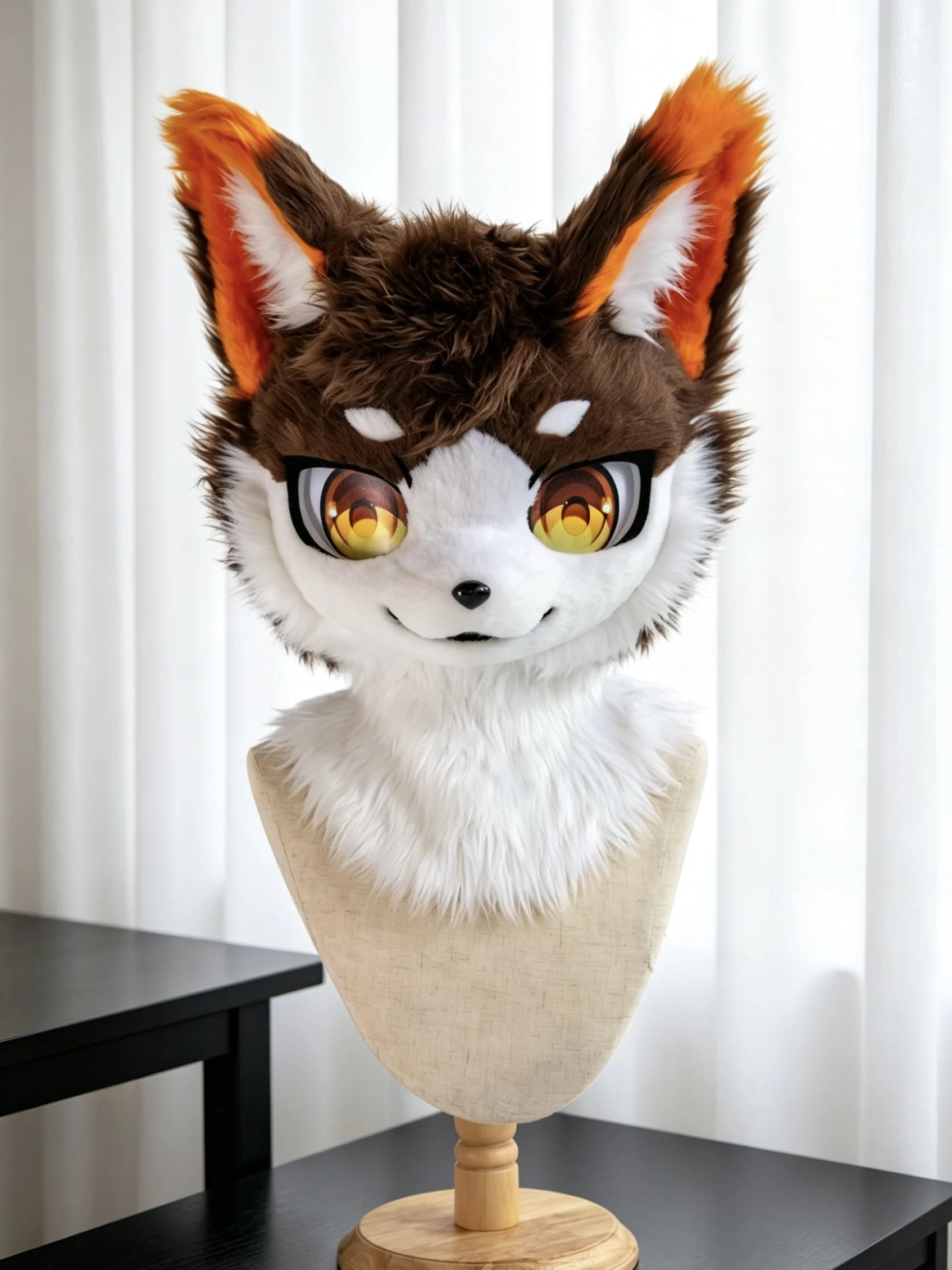 Fur coat, animal head, cat fur head, cute dog head, Halloween costume, design, customization
Fur coat, animal head, cat fur head, cute dog head, Halloween costume, design, customization