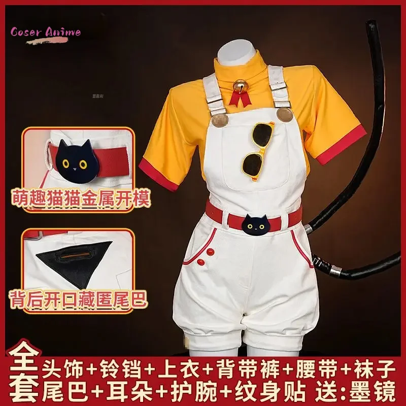Zenless Zone Zero Cosplay Costume Game Nekomiya Mana Uniform Halloween Carnival Party Christmas Play Role Clothes
Zenless Zone Zero Cosplay Costume Game Nekomiya Mana Uniform Halloween Carnival Party Christmas Play Role Clothes