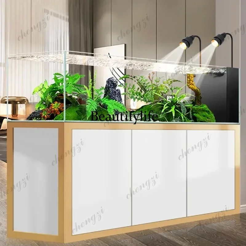 RR Premium Eco Stream Aquarium System - Large Bottom Filter Tank with Ultra Clear Glass for Aquatic Plant Landscape Furniture
RR Premium Eco Stream Aquarium System - Large Bottom Filter Tank with Ultra Clear Glass for Aquatic Plant Landscape Furniture