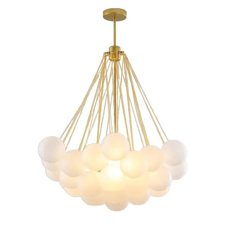 Nordic restaurant bubble ball lamp designer living room lamp Nordic personality creative light luxury chandelier
Nordic restaurant bubble ball lamp designer living room lamp Nordic personality creative light luxury chandelier
