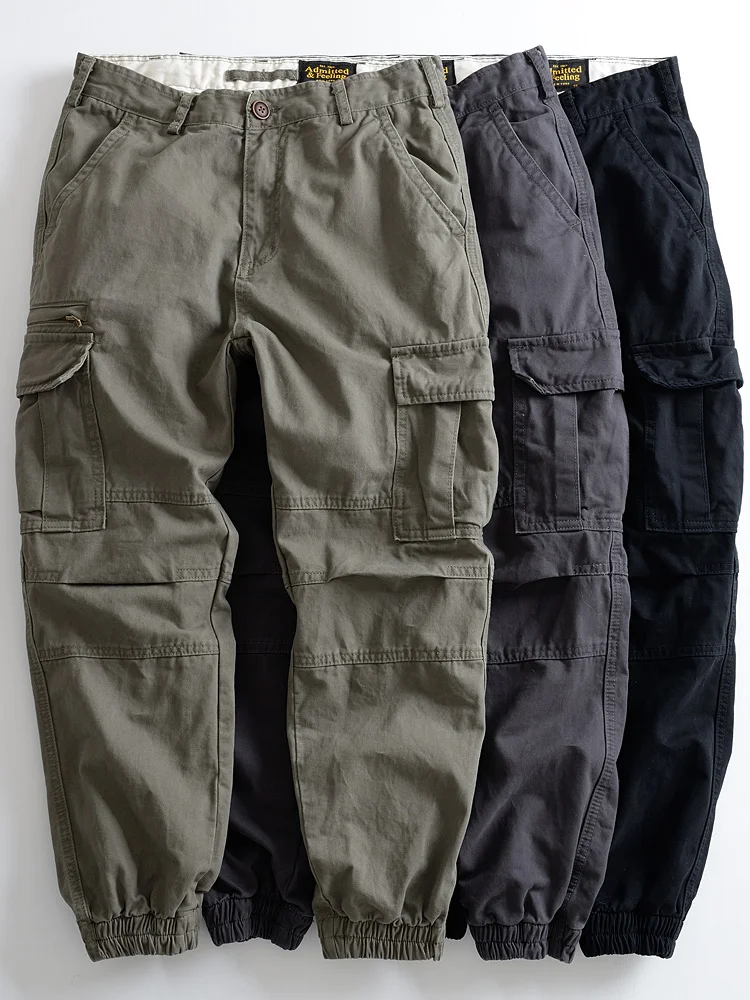 Мужские брюки в стиле ретро, плотные, для активного отдыха, с манжетами, прямого кроя, с множеством карманов, рабочие, повседневные, длинные
Мужские брюки в стиле ретро, плотные, для активного отдыха, с манжетами, прямого кроя, с множеством карманов, рабочие, повседневные, длинные