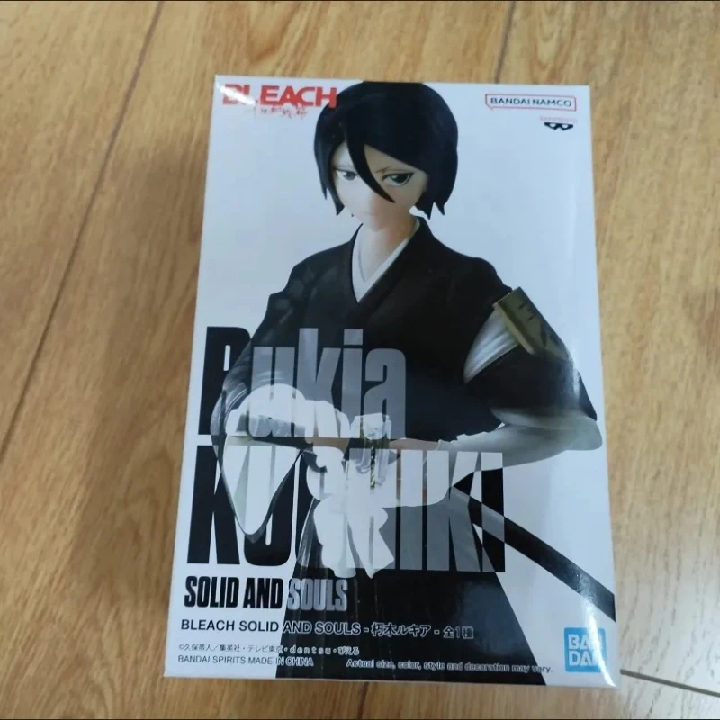 Bandai Banpresto Shinigami Bleach SOLID AND SOULS Kuchiki Rukia Anime Figure Desktop Ornaments Children's Gifts Model Doll
Bandai Banpresto Shinigami Bleach SOLID AND SOULS Kuchiki Rukia Anime Figure Desktop Ornaments Children's Gifts Model Doll