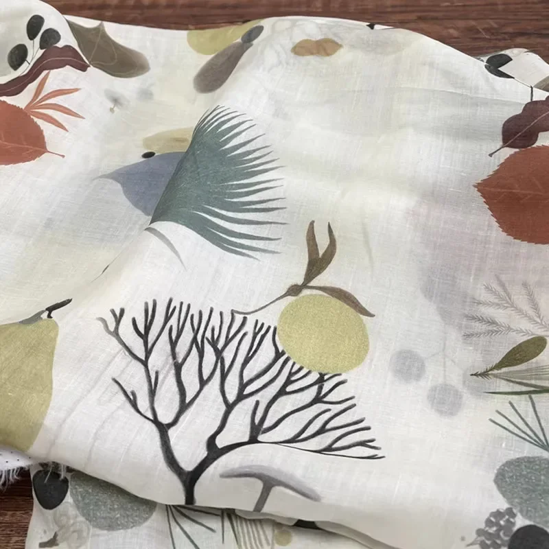 1yard Plant flowers printing telas High end pure ramie tecidos Colorful shirt dress cheongsam fabric
1yard Plant flowers printing telas High end pure ramie tecidos Colorful shirt dress cheongsam fabric