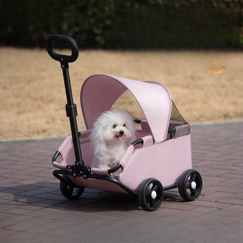 Metal Frame Small Pet Stroller Lightweight Foldable Portable Outdoor Cart For Dog Cat Teddy Daily Travel Walking Use
Metal Frame Small Pet Stroller Lightweight Foldable Portable Outdoor Cart For Dog Cat Teddy Daily Travel Walking Use