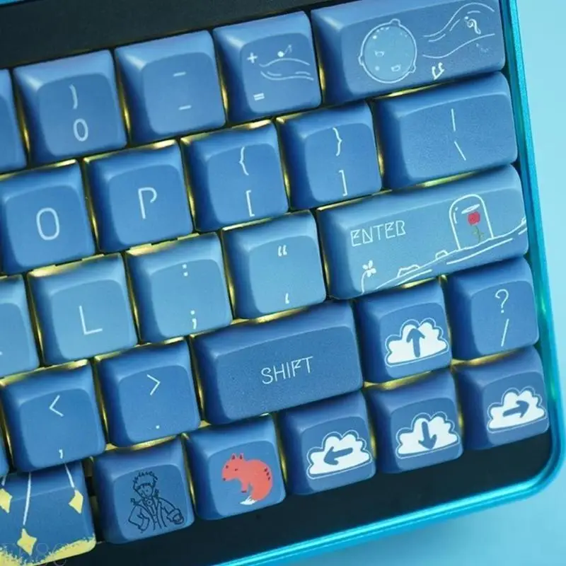 AP28 Keycaps 128 PBT Heat Sublimation XDA Blue Swim Keycaps for Gaming Mechanical Keyboards XDA Keycaps Long-Term Use
AP28 Keycaps 128 PBT Heat Sublimation XDA Blue Swim Keycaps for Gaming Mechanical Keyboards XDA Keycaps Long-Term Use