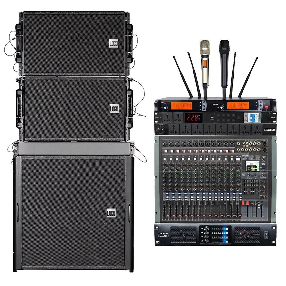 KA112 Professional 12" Line Array Speaker - High-Performance Neodymium Drivers, 135dB Max SPL
KA112 Professional 12" Line Array Speaker - High-Performance Neodymium Drivers, 135dB Max SPL