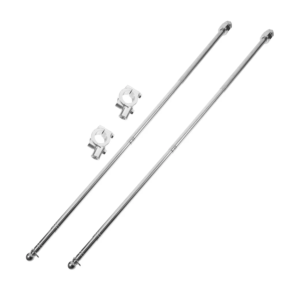 2pcs Motorcycle Flagpole Retractable Silver Bike Mount Adjustable Durable Aluminum Steel Easy Installation Versatile Bicycles
2pcs Motorcycle Flagpole Retractable Silver Bike Mount Adjustable Durable Aluminum Steel Easy Installation Versatile Bicycles