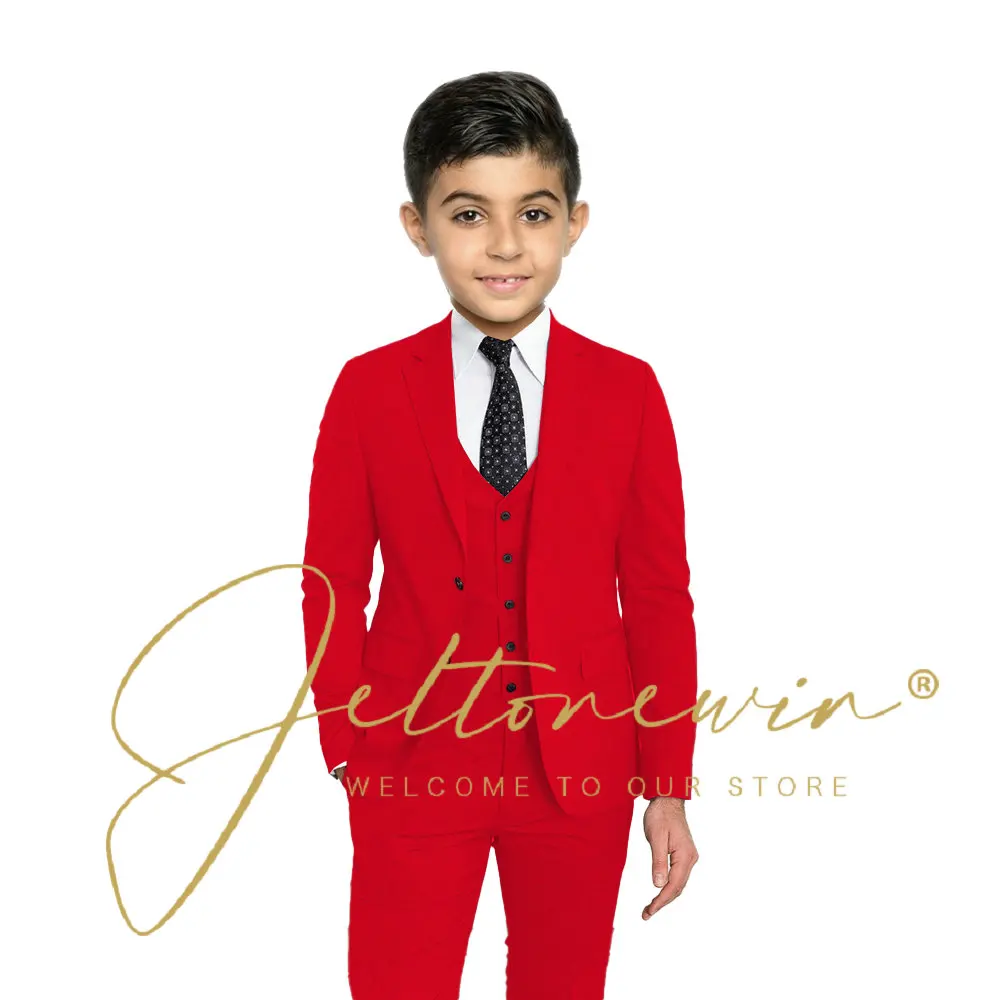 Handsome Boys Slim Fit Suits Wedding Ring Bearer Outfit Classic 3 Pieces Blazer Pants Set For Birthday Wedding Prom
Handsome Boys Slim Fit Suits Wedding Ring Bearer Outfit Classic 3 Pieces Blazer Pants Set For Birthday Wedding Prom