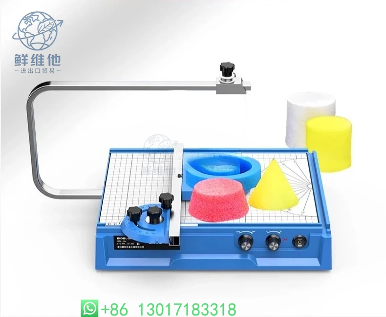 220V Desktop Foam Cutting Machine, Electric Heating Wire Sponge EVA Pearl Cotton Kt Extruded Board Cutter
220V Desktop Foam Cutting Machine, Electric Heating Wire Sponge EVA Pearl Cotton Kt Extruded Board Cutter