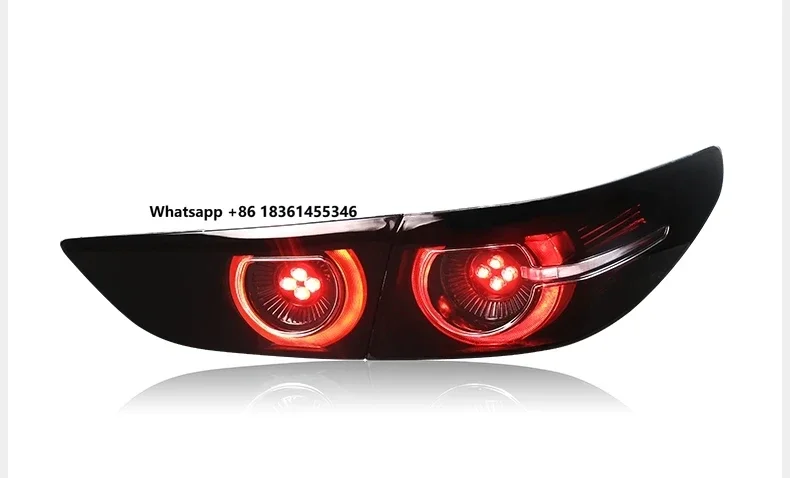 LED Tail Light Assembly For 3 Axela 2020-2021 with Dynamic Turn signal
LED Tail Light Assembly For 3 Axela 2020-2021 with Dynamic Turn signal
