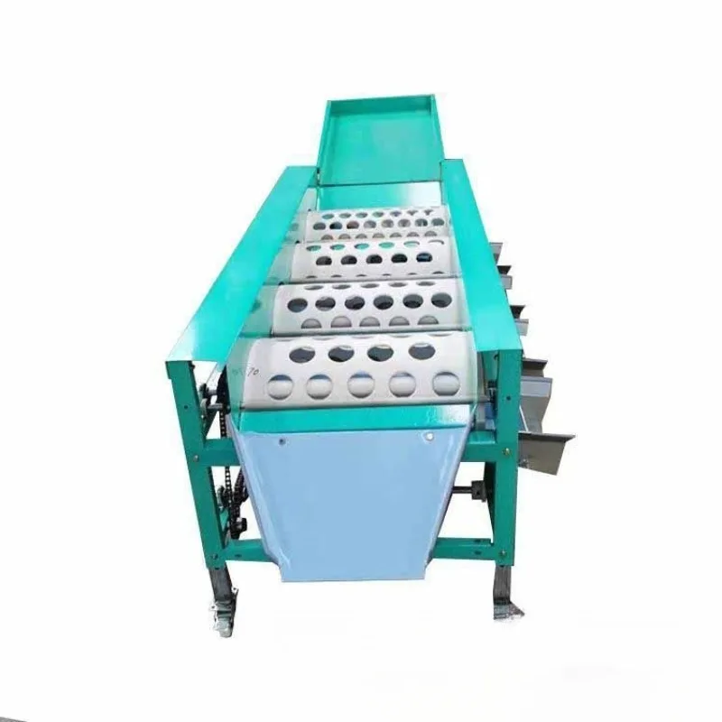 Garlic sorting machine, fruit sorting roller barrel screening machine