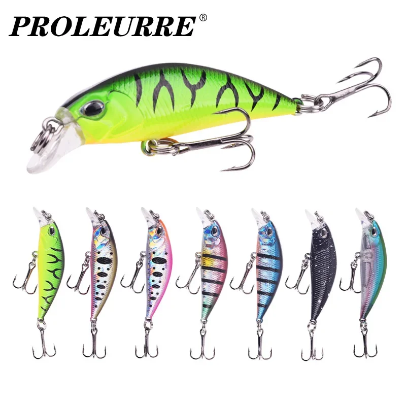 1 Pc Minnow Fishing Lures 5.5cm/4.5cm Vibrating Sinking Mini Wobblers Crankbait Artificial Plastic Hard Bait for Bass Pike Pesca
1 Pc Minnow Fishing Lures 5.5cm/4.5cm Vibrating Sinking Mini Wobblers Crankbait Artificial Plastic Hard Bait for Bass Pike Pesca