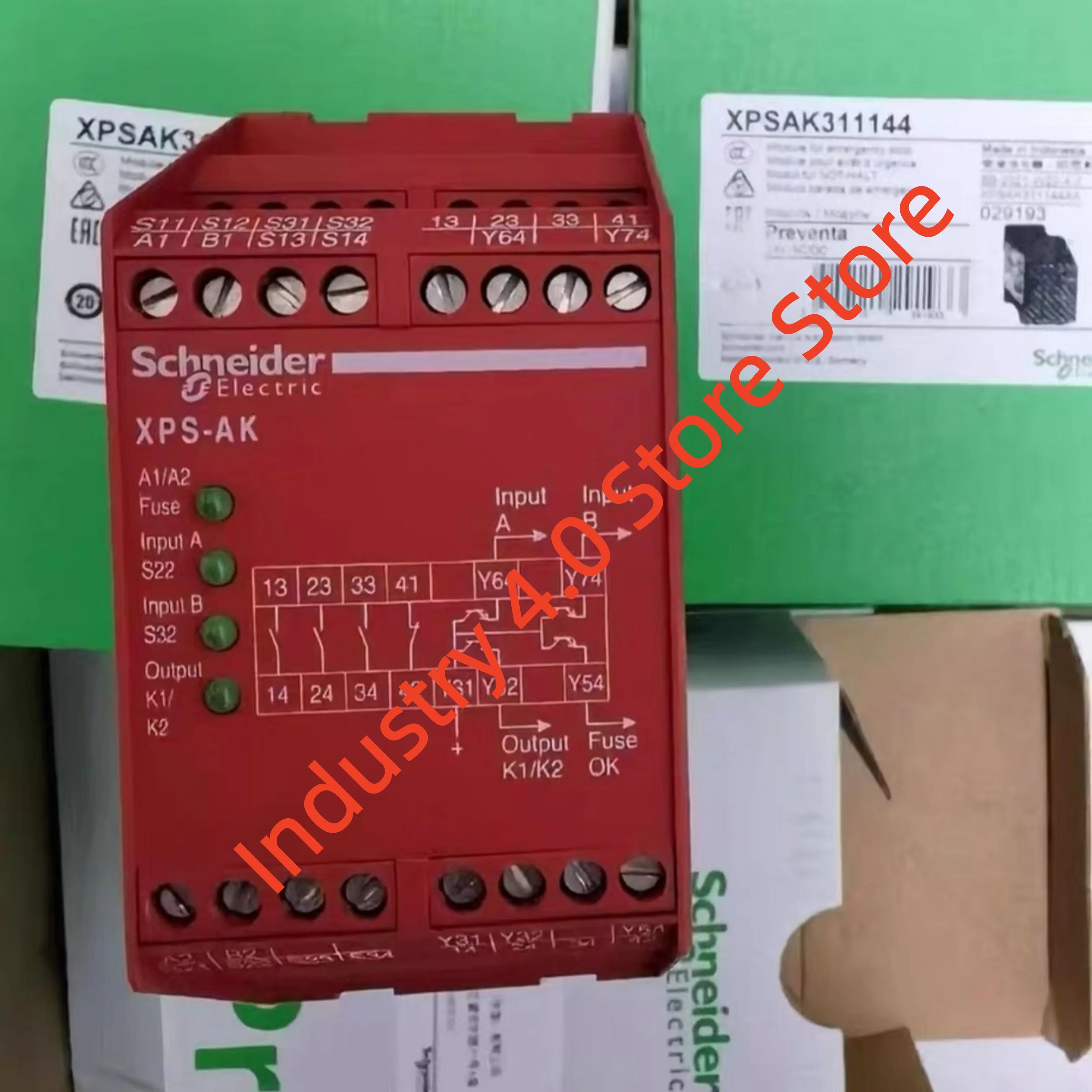 XCSZ05 XPSAK311144 новое реле безопасности в коробке
XCSZ05 XPSAK311144 новое реле безопасности в коробке