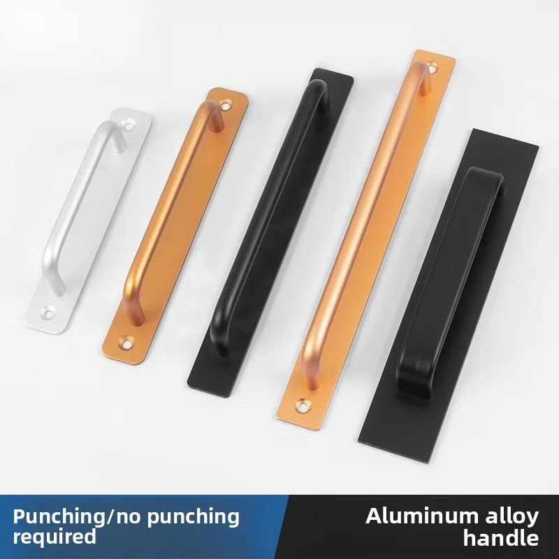 No Drill Aluminum Door Handle- Self Adhesive Window Pull for Sliding Glass Doors/Balcony, Heavy Duty Stick-On Wood/Metal Surface
No Drill Aluminum Door Handle- Self Adhesive Window Pull for Sliding Glass Doors/Balcony, Heavy Duty Stick-On Wood/Metal Surface