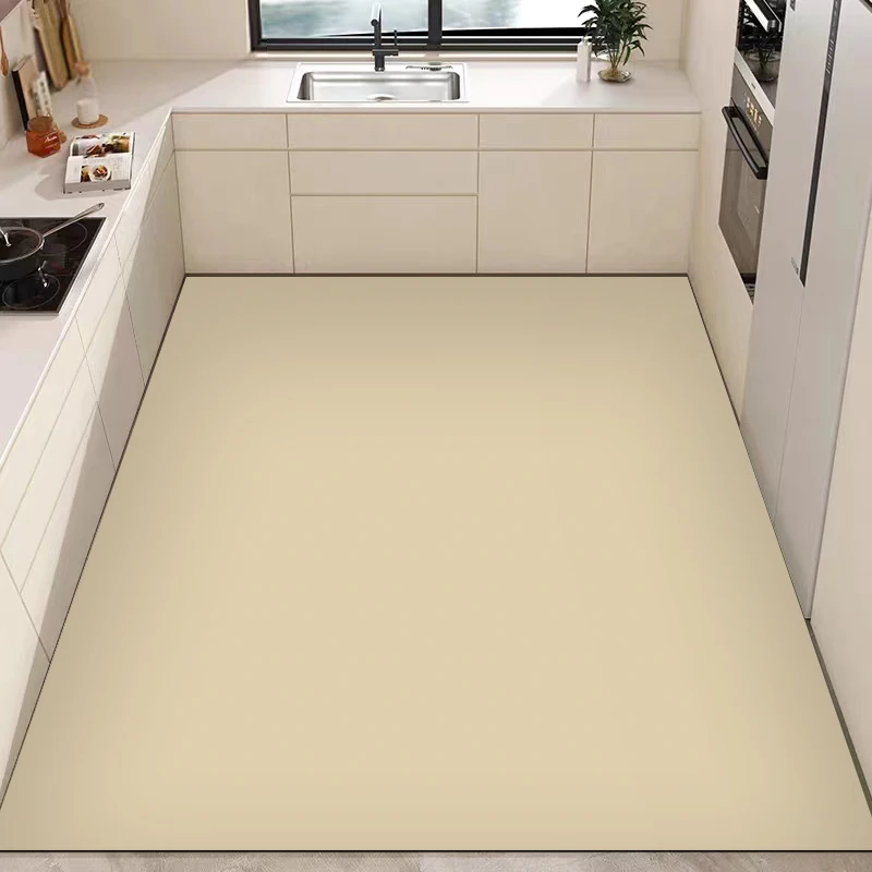 Washable Floor Mat for Kitchen, Gray Carpet, PVC Leather Rug, Waterproof, Non-slip, Large Area Rugs, Solid Color Foot Mats
Washable Floor Mat for Kitchen, Gray Carpet, PVC Leather Rug, Waterproof, Non-slip, Large Area Rugs, Solid Color Foot Mats