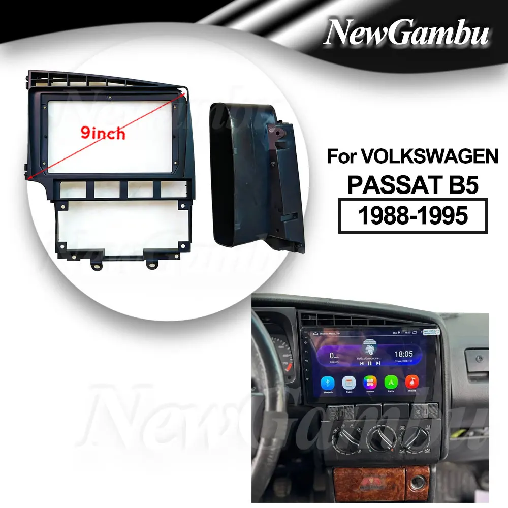 9 Inch Car Radio Installation ABS PC Plastic Fascia For VOLKSWAGEN PASSAT B5 1988-1995 Plane Frame No Cable
9 Inch Car Radio Installation ABS PC Plastic Fascia For VOLKSWAGEN PASSAT B5 1988-1995 Plane Frame No Cable