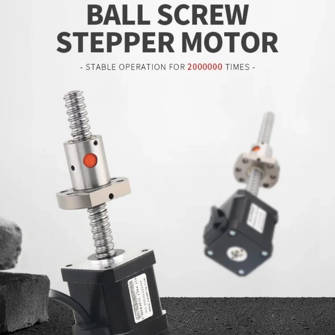 3pcs Nema17 Stepper Motor 17hs8401s-sfu1204 1.8a 4-lead 42 Ballscrew Linear Guide For Mini 3d Printer 150 250 350mm
3pcs Nema17 Stepper Motor 17hs8401s-sfu1204 1.8a 4-lead 42 Ballscrew Linear Guide For Mini 3d Printer 150 250 350mm