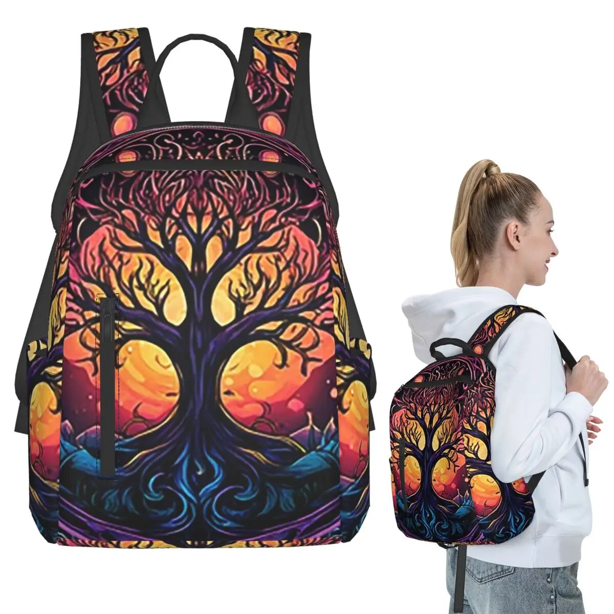 Mysterious Tree Of Life Backpack Student BookBag Children School Bag Laptop Shoulder Bags Men Women
Mysterious Tree Of Life Backpack Student BookBag Children School Bag Laptop Shoulder Bags Men Women
